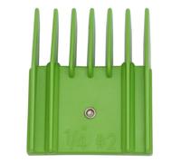 Professional A5 Style Animal Hair Clipper Attachment Guard Guide Cutting Combs 76926-900, Compatible with Oster Classic 76 A5 Andis AG BG Wahl KM Pet Groomers(Green, #2-6mm)