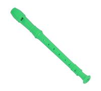 Professional ABS Saxophone Descant Recorder Clarinet 8 Holes Style C Key Beginners Professional Universal Soprano Recorder (Color : Green)