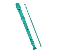 Professional ABS Saxophone Descant Recorder Clarinet 8 Holes Style C Key Beginners Professional Universal Soprano Recorder (Color : Dark Cyan)