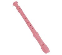 Professional ABS Saxophone Descant Recorder Clarinet 8 Holes Style C Key Beginners Professional Universal Soprano Recorder (Color : Pink)