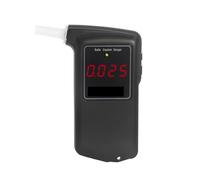 Professional Accurate Breath Alcohol Tester Breathalyzer AT-858S Portable Meter Detector with Mouthpieces