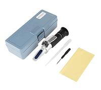 Professional Accurate Refractometer Salinometer Cutting Fluid Tester Salinity Meter High Precision Measurement Tool for Industrial Laboratory Use 1pc (Marine culture salinity meter 0-100‰)