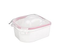 Professional Acetone Resistant Soak Off Bowl 1PC Warm Nail Spa Bowl Double Layer Hand Manicure Tool for Salon or Home Use, Nail Soaking, Acetone Soaking