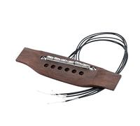 Professional Acoustic Guitar Bridge Pickup For 6 String Guitar With Piezo Technology Interferences Resist Pickup Acoustic
