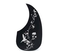Professional Acoustic Guitar Pickguards Bird And Flower Guitar Guard Comma Type Acoustic Guitar Strumming Baffle Folk Guitar Case Guard