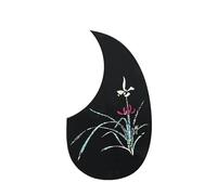 Professional Acoustic Guitar Pickguards Guitar Pickguard Inlaid With True Color Shell Rose Guitar Board Accessories Acoustic Guitar Pickguard(5367)