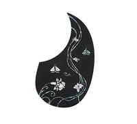 Professional Acoustic Guitar Pickguards Guitar Pickguard Inlaid With True Color Shell Rose Guitar Board Accessories Acoustic Guitar Pickguard(5362)