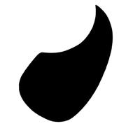 Professional Acoustic Guitar Pickguards Guitar Pickguard Musical Instruments Pickguards Parts Water Drop Shape 40 41 Inch Acoustic Guitar(A)