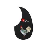 Professional Acoustic Guitar Pickguards Protection Board Inlaid With True Color Shell Rose Guitar Board Accessories Acoustic Guitar Pickguard(5366)