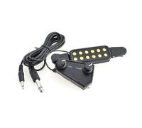 Professional acoustic guitar pickup 12 Hole Clip On Sound Pickup Microphone Wire Amplifier Speaker For Acoustic Electric Guitar Transducer Accessories (Color : 02)