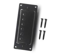 Professional Acoustic Guitar Pickups Electric Acoustic Guitar Pickup Mini Dual Coil Gold Frame(Black)
