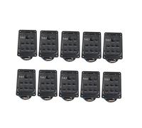 Professional Acoustic Pickups 10pcs Acoustic Guitar Preamp EQ Tuner Piezo Pickup Equalizer With Mic Beat Board For Folk Guitar 301 201 101 Pickup(301 x 10pcs)