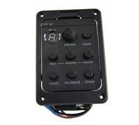 Professional Acoustic Pickups Acoustic Guitar Preamp Equalizer Tuner Piezo Pickup With Microphone Beat Pad For Folk Instruments 301 201 101(201 10pcs)