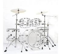 Professional Acrylic Drum Kit, 5-Piece Set for Live Performances and Studio Recording