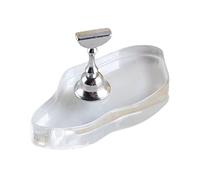 Professional Acrylic Nail Tips Display Stands Holder TipsPractice Stand Art Stand Manicure Tools Magnetic-press on Holder Tool for Nails Acrylic Nails Finger Crystal Art