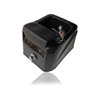 Professional Acrylic Pedicure Foot Spa with Bubbles & Massage Rollers - Deep Cleaning & Relaxation for Salon and Home Use (White, Without Water Pump)