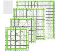 Professional Acrylic Quilting Ruler With Measurement Markings Patchwork Templates For Fabric Cutting Sewing Project Multi Functional Sewing Templates