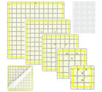 Professional Acrylic Quilting Ruler with Measurement Markings Patchwork Templates for Fabric Cutting Sewing Project Sewing Patchwork Ruler Tool