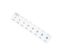 Professional Acrylic Rings Sizing Tool Measurement for Round Oval Square Gemstones Jewelry Making Gadget Jewelry Sizing Gauge for Gemologists