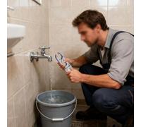 Professional Adjustable Bath Wrench - Heavy-Duty Tool Steel Wrench for Sinks, Showers, Toilets & Faucets, Ergonomic Handle, Silver-Coated, for Durable Plumbing Repair Tool