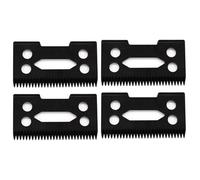 Professional Adjustable Hair Clipper Replacement Moving Blade, Zirconia Ceramic Cutter Blade Compatible with Wahl 5 Star Super Taper Magic Clip 8504 1919 8148 Hair Clippers (Black, 4)