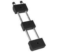 Professional Adjustable Non - Slip Whetstone Holder, Sharpening Stone Base for Kitchen and Workshop, Chrome - Plated Iron with Silicone Grip, Fits All Oilstone Diamond