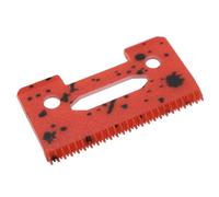 Professional Adjustable Stagger Tooth Replacement Blade #2161 Compatible with Wahl Full-Sized Standard 5 Star Cord Cordless Series Magic Clip 8148 Hair Clippers (Red)