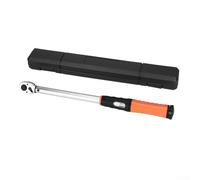 Professional Adjustable Torque Wrench 1pc with Square Drive and 72 Tooth Ratchet Head for Precise Torque Settings on Automotive Bolts (C)