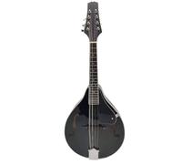 Professional Adult Mandolin Instrument Professional String Instrument Mandolin Sunset Black Eight-string Mandolin Beginner Instrument(Black)