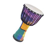 Professional African Drum 11-inch Adjustable African Drum PVC Indonesian Sheepskin Lightweight Adult Cloth Art African Drum (Color : B)