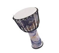 Professional African Drum 11 Inch African Drum Lightweight PVC African Drum Goatskin Hand Drum Percussion Instrument (Color : D)