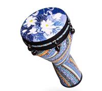 Professional African Drum 12-inch Adjustable African Drum Adult Tambourine Professional Performance Hand Drum