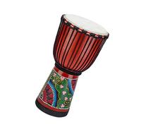 Professional African Drum 8.5-inch Indonesian Painted Goatskin African Drum For Beginners To Practice African Tambourine (Color : D)