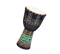 Professional African Drum 8.5-inch Indonesian Painted Goatskin African Drum For Beginners To Practice African Tambourine (Color : C)