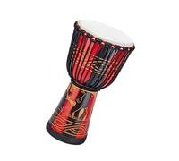 Professional African Drum 8.5-inch Indonesian Painted Goatskin African Drum For Beginners To Practice African Tambourine (Color : E)