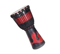 Professional African Drum Adult Stage Performance 13-inch African Drum Goatskin Indonesian African Drum (Color : H)