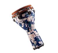 Professional African Drum Standard 12-inch Adjustable African Drum Portable Composite Carbon Fiber Hand Drum Instrument (Color : G)