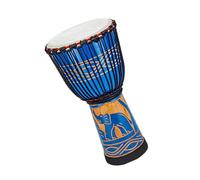 Professional African Drum Standard 12-inch Indonesian Painted African Drum For Beginners Goatskin African Drum (Color : G)