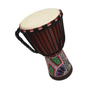 Professional African Drum Standard 8-inch Wooden Body Sheepskin Drum Skin African Drum Beginner Adult Hand Drum (Color : C)