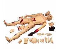 Professional Aid Trauma Training Simulator Patient Care Manikin First with Wound Care and Nursing Skills Model for Nursing Training Teaching