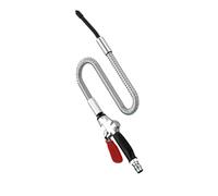 Professional Air Blow Extensible Nozzle Pneumatic Tool with Ergonomic Rubber Coated Handle for Workshop Automotive Electronic Equipment Duster
