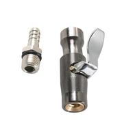Professional Air Chuck with 1/4 Inch FNPT Two Jaw Locking for Tire Inflators Shop Application None Leakage Locking Tire Inflator Chuck