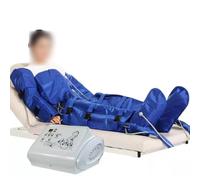 Professional Air Compression Pressotherapy Machine,Lymphatic Drainage Body Slimming Suit,Full Body Massager for Legs,Arms,Waist,Weight Loss Equipment,Muscle Relaxation Blue