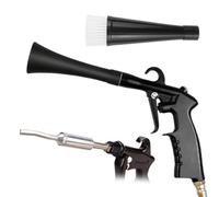 Professional Air Duster with Brush for For vehicle Detailing, High-Pressure Pneumatic Spray Tool for Cleaning Sensitive Interior Parts