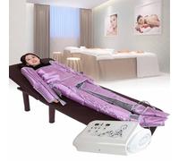 Professional Air Pressure Massage Machine,Lymphatic Drainage Massage Slimming Equipment with 4 Mode,for Weight Loss Cellulite Reduction, Helps Ease Swelling,Purple