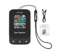 Professional Air Quality Meter, Carbon Dioxide Detection Device, 12x7cm Indoor Tester with Temperature Humidity, High Precision Sensor Instrument, Environmental Monitor Display, Air Tester for Home