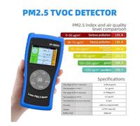 Professional Air Quality Monitor Tester,Particle Detector Meter For PM2.5,Industry,Decoration, Environment,HP-5800M Locate Gas Leak Sources