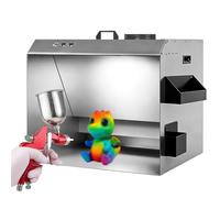 Professional Airbrush Paint Spray Booth, Benchtop Paint Booth, with 3 LED Lights, High Airflow 1380-2080m³/H, Ideal for Model Making Art Craft Painting Makeup and DIY Projects(40cm)