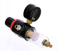 Professional Airbrush Pressure Regulator Filter Set with Water Separator 1/8 Inch Compressed Air