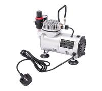 Professional Airbrushing Set w/Portable Compressor Kit & Foldable Spray Booth, Dual-Action Airbrush Kit for Model Painting, Cake Decor, Nail Art, Hobby Craft, Mini Spray Booth Exhaust Filter